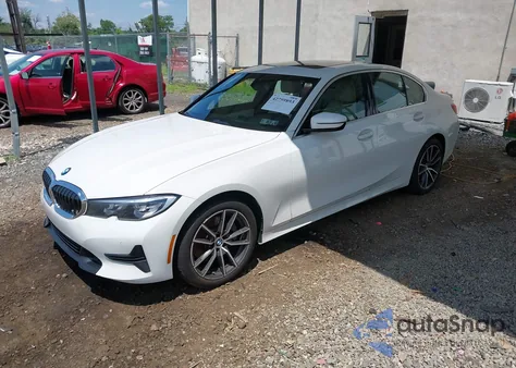 2020 BMW 330I xDrive из США, поврежденный, VIN 3MW5R7J02L8B03933